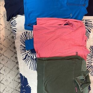 Vineyard Vines Blue, Pink, and Green Men's Sweatshirts in good condition